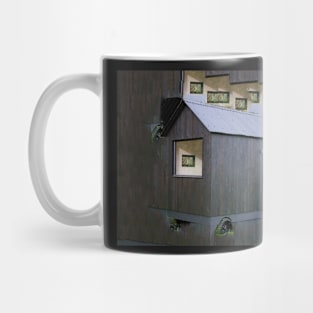 Black Tiny House Mug